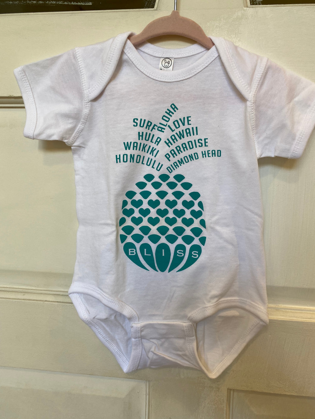 Baby Heart Pineapple Romper